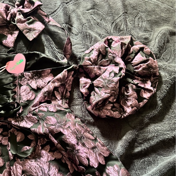 1X POLISHED POISE MINI DRESS Floral Purple and Black Dress Dolls Kill - Picture 8 of 13